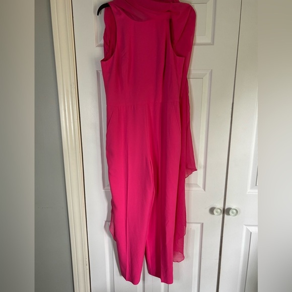 Trina Turk Vibrant Pink High Low Dress - Picture 10 of 11
